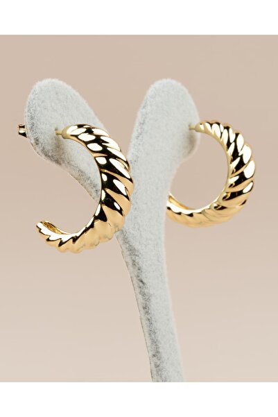 Portakal Esintisi Lunara Burgu Half Moon Xuping Earrings