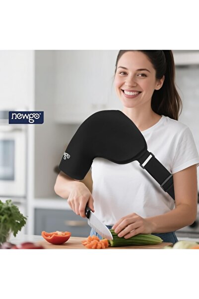 OEM NEWGO DE-Solid Shoulder Gel Pack, Elastic Breathable, Universal Size, Cold & Hot Therapy