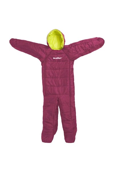 Summit Sac de dormit pentru adulți 180x65cm Featherlite Maro/Verde