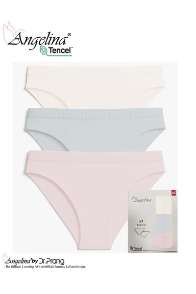 ANGELİNA Σλιπ μπικίνι με κανονική μέση 3 τεμαχίων