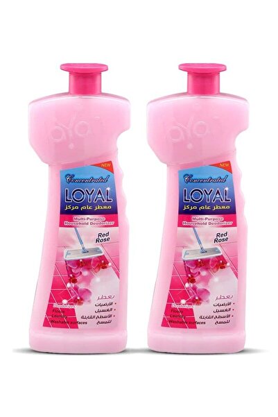 Loyal Multi-Purpose Household Deodorizer Concentrated Gel, Red Rose, 2x700ml
