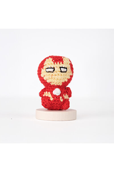 SLECrochet Marvel Amigurumi Mini Figür Seti – Captain America, Spider-Man, Th...