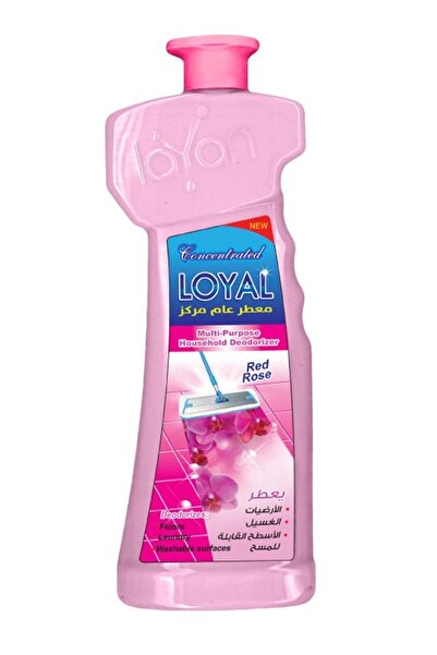Loyal جل مركز مزيل للروائح المنزلية متعدد الأغراض، برائحة الورد الأحمر، 700 مل