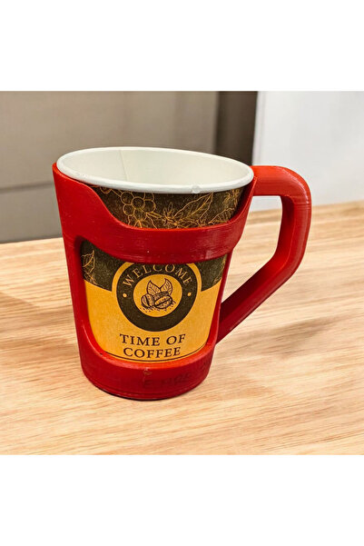 hediyesepetinde Elin Yanmasın Kahveni Dökmeden Taşı! Karton Bardak Tutacağı | Pratik Çay Kahve Kulp Aparatı ☕