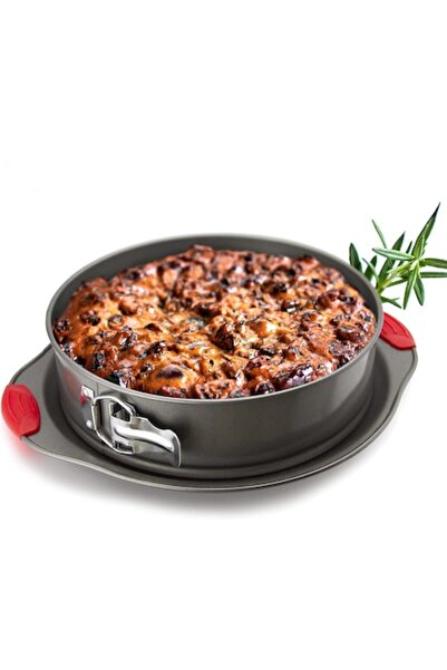 OEM 25.5cm Non-stick Baking Tray with Silicone Handles for Cakes and Pastries