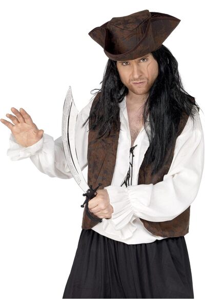 Smiffys Pirate Sword, 50 cm Length