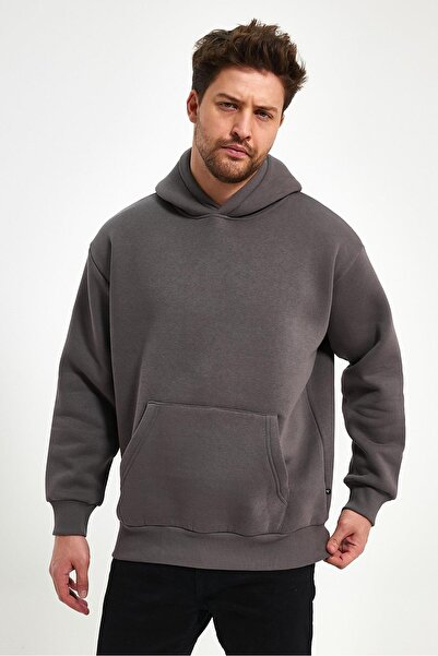 Nemonti سويت شيرت بقلنسوة مكون من 3 خيوط للجنسين