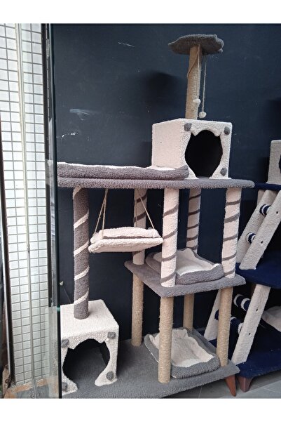 MUMLARIN BÜYÜSÜ 4 katlı kedi evi