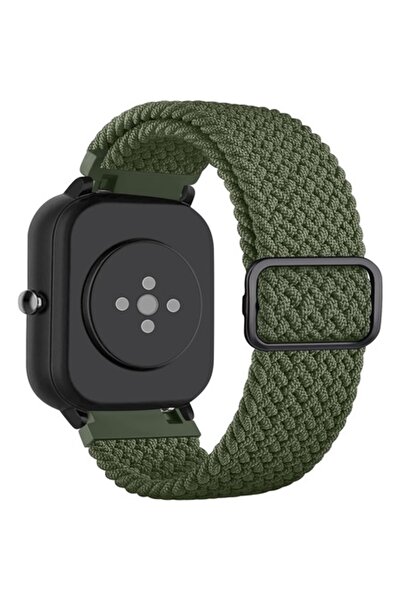 OEM Mugust smartwatch strap, green, elastic nylon, 12x22cm, set