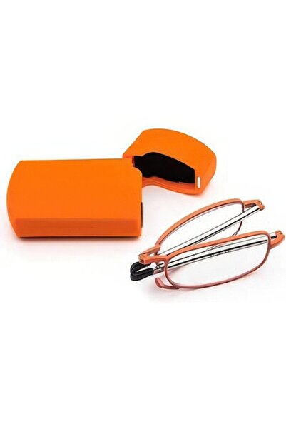 OEM Ochelari de citit pliabili KoKoBin, mini, sticlă +2.50, albaștri, cu husă