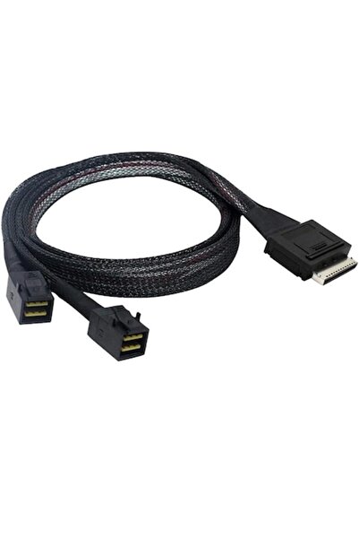OEM OCuLink PCIe SFF-8611 50 cm Cable for Connecting Two SFF-8643 SSDs