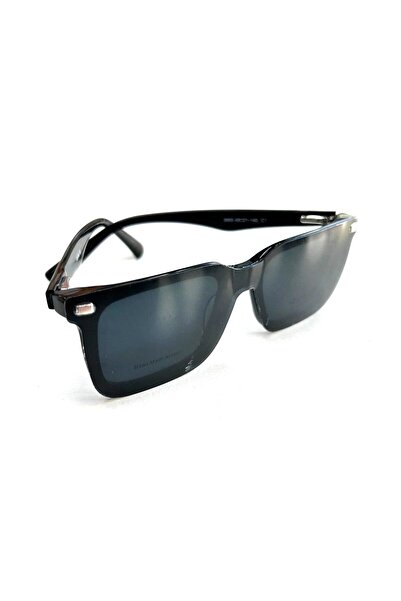 Avva 9669 C1 Polarized & Antifary Clip-On Unisex Sunglasses
