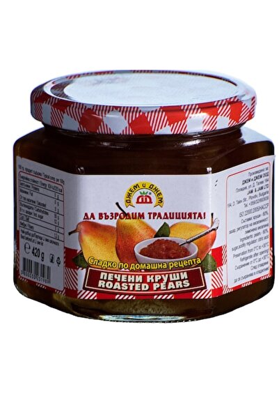 Jam&Jam Dulceață de pere coapte, 420g