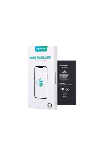 REPART iPhone 12/12 Pro Uyumlu Güçlendirilmiş Yüksek Kapasite Batarya - 3250 mAh