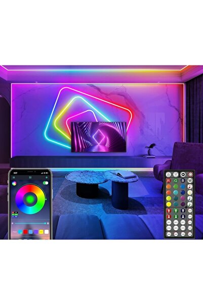 OEM 18m LED Neon Strip, RGB, Music Sync, Multicolor