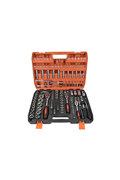 OEM 172-piece tool set in case, chrome-vanadium, corrosion resistant