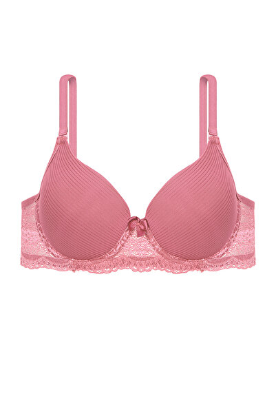 Doğan Жіночий бюстгальтер без кісточок з мереживом і балеринами