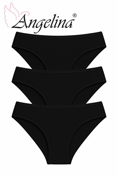 ANGELİNA Chiloți slip bikini cu talie normală, 3 piese