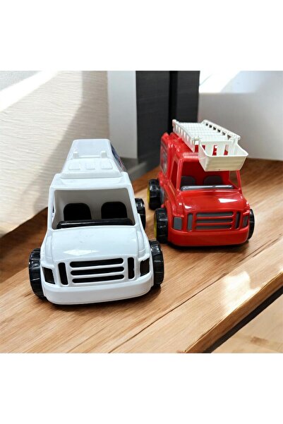 POZART İkili Set Halinde İtfaiye ve Polis Aracı