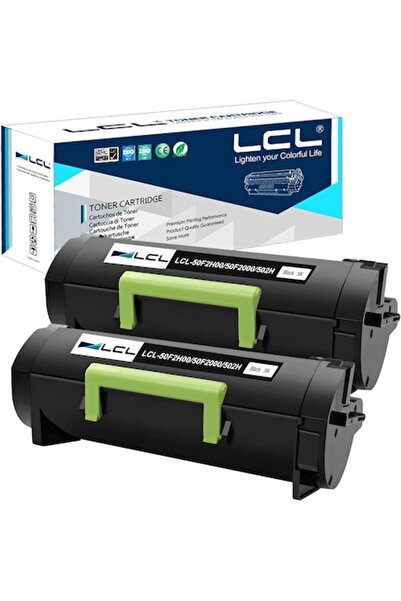 OEM LCL Toner 5000 pages, 2-cartridge set for Lexmark MS310/MS312/MS315/MS410, vivid colors
