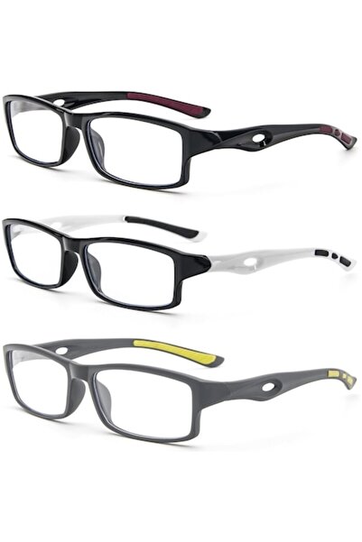 OEM Ochelari de citit și calculator KoKoBin +3.00, protecție împotriva luminii albastre, TR90, set de 3