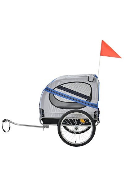 OEM Cărucior pliabil pentru câini, 136x70x90 cm, capacitate 40 kg, poliester, culoare personalizabilă