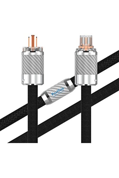 OEM Cablu de alimentare HiFi Preffair, 10AWG, 1m, set cabluri audio