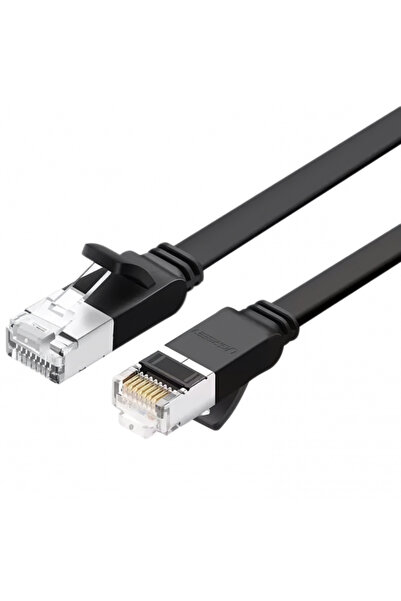 Ugreen Network Cable NW101 Flat, UTP, Cat6, 2m, Black