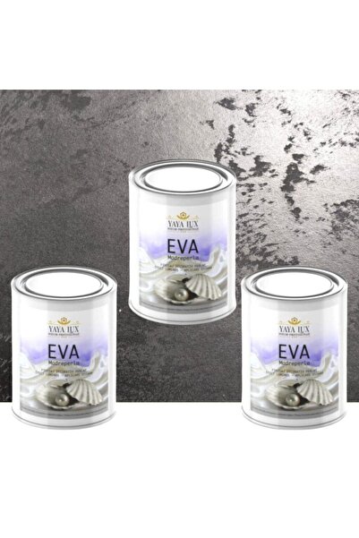 YaYa Color Promotional Package 1.5 Liters Luxury Decorative Paint – Eva Madreperla with Glass Flakes, Black