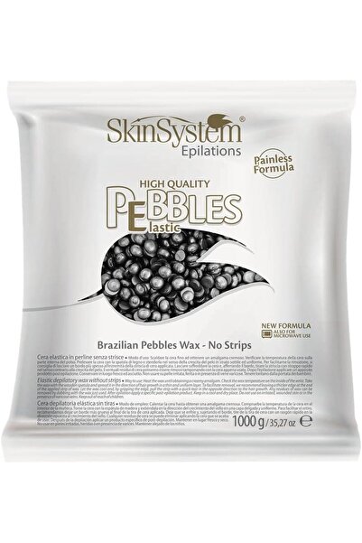Skin System حبيبات الشمع السوداء لإزالة الشعر 1000 جرام