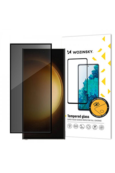 Samsung Privacy Screen Protector WZK AntiSpy for Galaxy S24 Ultra S928, Glass