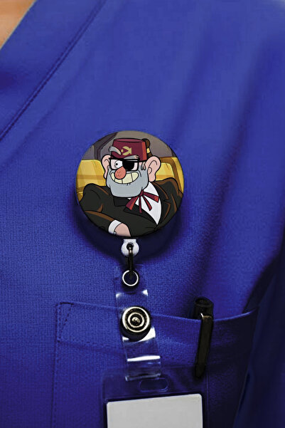 Ver-O Baskı Esrarengiz Kasaba 1 Design Yoyo Θήκη Κάρτας – Επεκτεινόμενη Θήκη ...