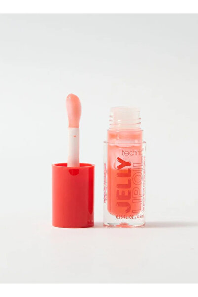 TECHNIC Jelly Lip Oil - Peach Fizz | Hydrating, Non-Sticky Lip Oil for Glossy, Nourished Lips