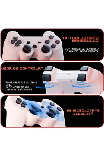 FITUNIVERSAL Portable projector, Android 11, 6000 LM, Wi-Fi 6, BT 5.0, 4K support, HDMI. 2 joysticks and 40000 games