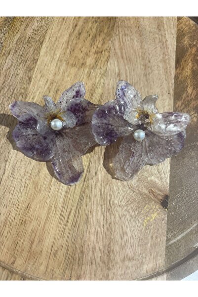 Lorys Boutique NATURAL VARIETY ORCHID EARRINGS