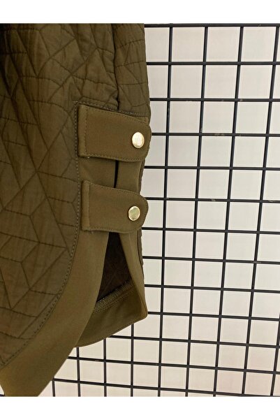 Armine Boy's Zippered Snap Detail Quilted Jacket Autumn-Winter