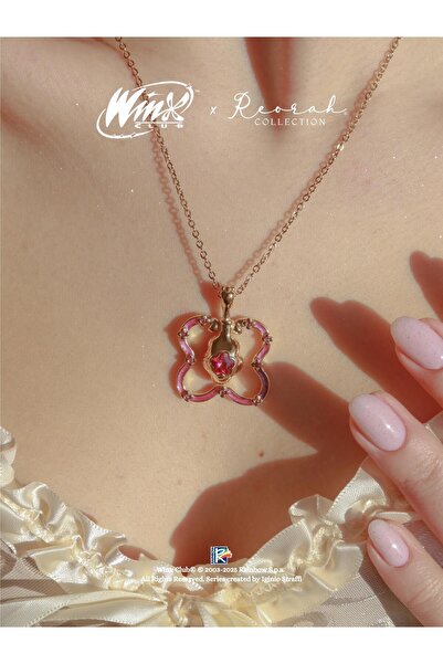 Reorah Collection Winx Club® Flora Fairy Dust Bottle Kolye