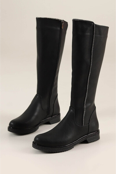 trender Black Women's Boots 173-1965