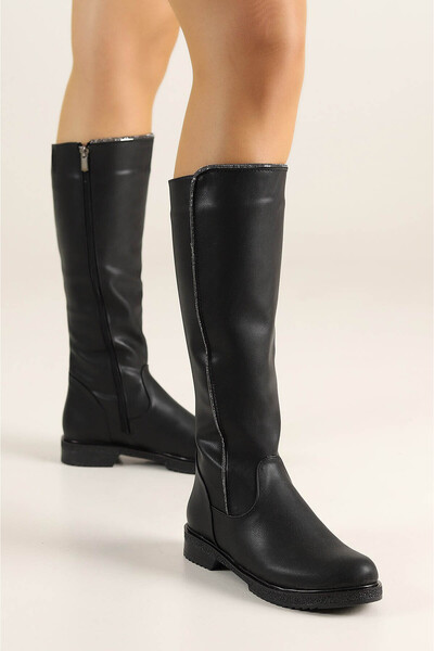 trender Black Women's Boots 173-1965