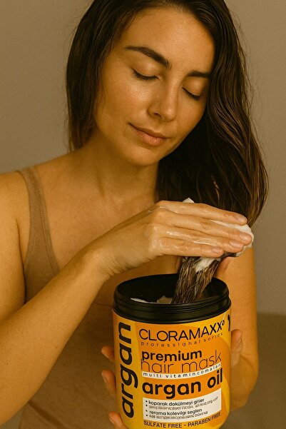 Cloramaxx Clora Maxx Saç Maske Argan Yağı 1000ml