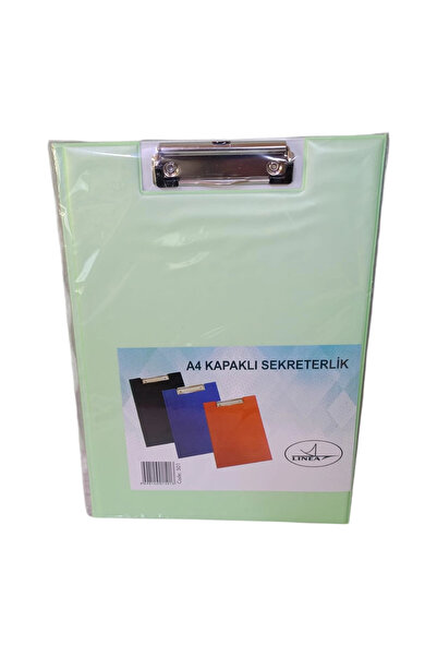 Linea دفتر سكرتارية A4 بغلاف أخضر فستقي