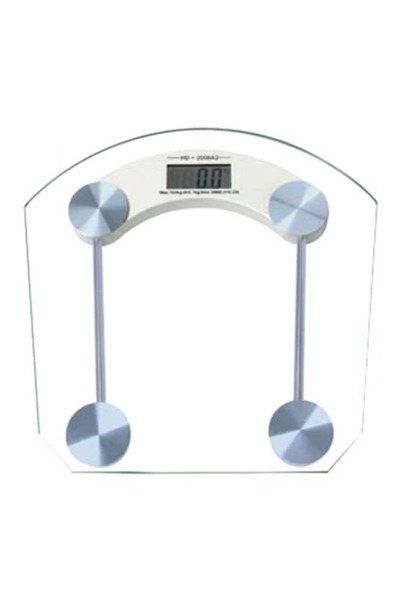 Primo Plus Digital LCD Electronic Glass Weighing Scale White