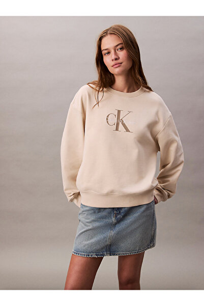 Calvin Klein Relaxed Monologue French Terry Sweatshirt