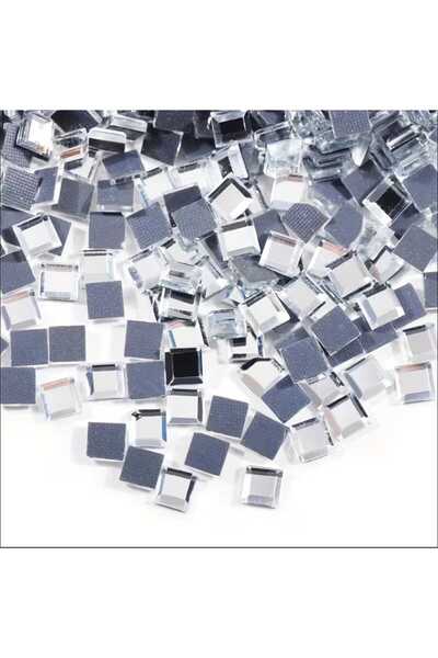 yiğit aksesuar Iron-On Stone - Shaped 5X5Mm Square (50 Grams - 750 Pieces)