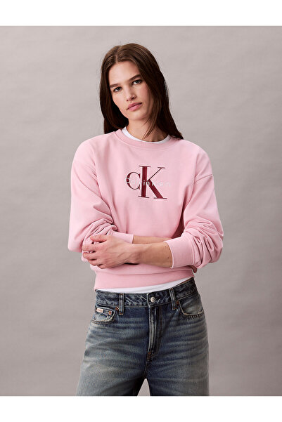 Calvin Klein Relaxed Monologue French Terry Sweatshirt