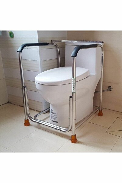 MEDONZA Yaşlı&Engelli Tutunma Barı Desteği Wc Klozet Destek Barı Aparatı