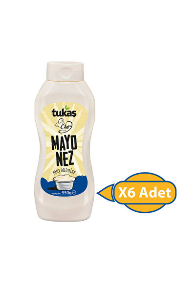 Tukaş Chef Mayonez 550g X 6 Adet