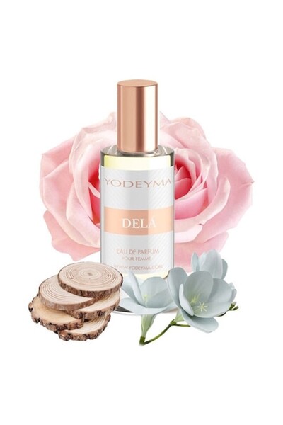 Yodeyma Delá Eau de Parfum for Women, Freesia, Rose & Wood, 15 ml