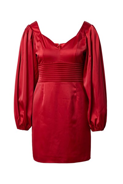 Chi Chi London Balloon Sleeve Plunge Bodycon Dress Dress Women