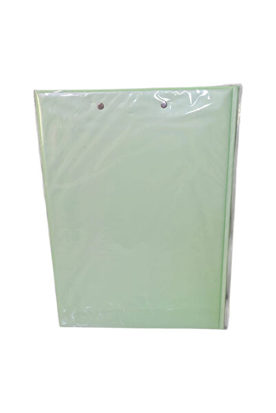 Linea دفتر سكرتارية A4 بغلاف أخضر فستقي